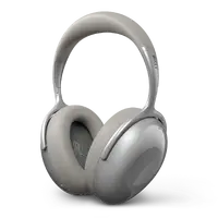 KEF Mu7 - Sølv Trådløs over-ear hodetelefon med ANC