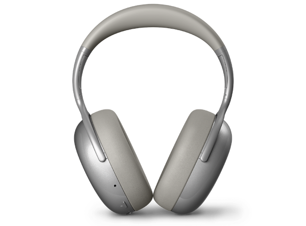 KEF Mu7 - Sølv Trådløs over-ear hodetelefon med ANC 