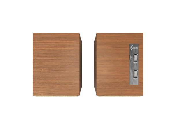 Klipsch The Sevens - Valnøtt Aktive høyttalere m/HDMI 