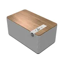 Klipsch The Three Plus - Valnøtt Bluetooth-høyttaler