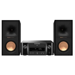 Marantz M-CR612 / Klipsch R-50M - Sort Stereopakke med radio og cd-spiller