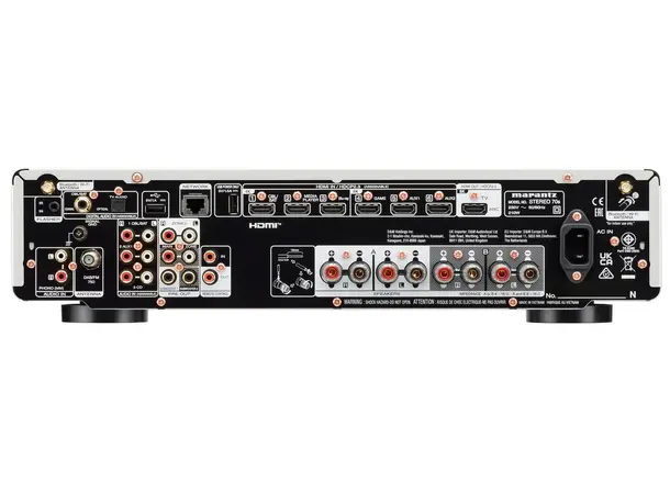 Marantz Stereo 70s - Sølvgull Stereoforsterker med streamer og HDMI 