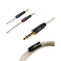 Meze 2x 3,5mm - 6,3 mm kabel Sølvbelagt PCUHD - 2,5 meter