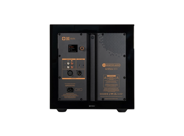 Monitor Audio Studio 89 / Anthra W10 Høyttalerpakke - sort piano 