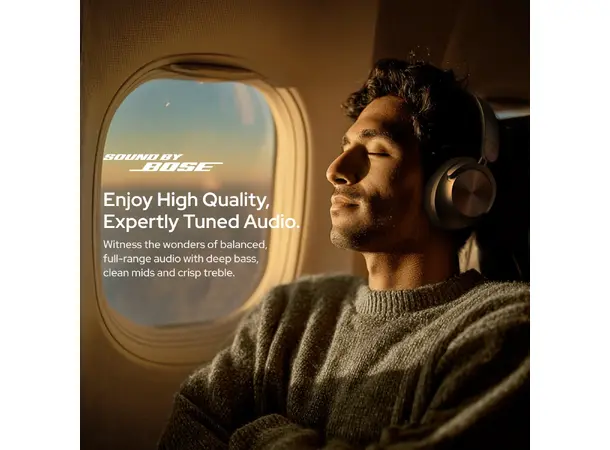 Noise - Sound by Bose - Master Buds Max Over-ear hodetelefoner med ANC - Sort 