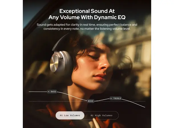 Noise - Sound by Bose - Master Buds Max Over-ear hodetelefoner med ANC - Titan 