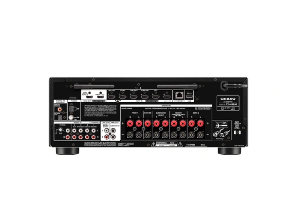 Onkyo NR696 / Klipsch R-800F 5.1 Pakke med receiver og høyttalere - Sort 