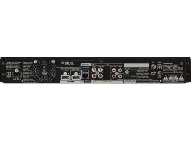 Panasonic DP-UB820AGK 4K Ultra HD Blu-ray spiller 
