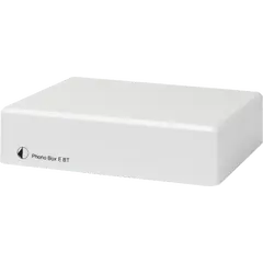 Pro-Ject Phono Box E BT5 - Hvit MM RIAA-trinn med Bluetooth