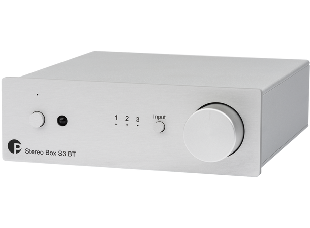 Pro-Ject Stereo Box S3 BT - Sølv Kompakt stereoforsterker med Bluetooth 