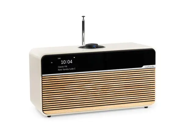 Ruark R2 mk4 - Kremhvit DAB+, Wi-Fi, Internettradio og Bluetooth 