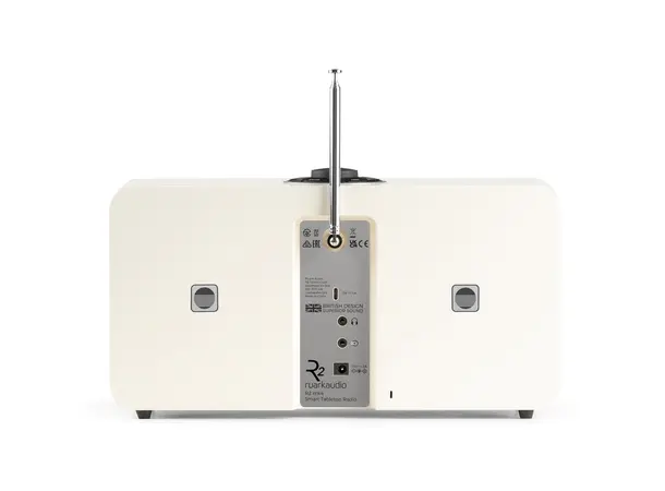Ruark R2 mk4 - Kremhvit DAB+, Wi-Fi, Internettradio og Bluetooth 
