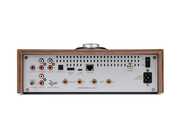 Ruark R610 - Valnøtt Stereoforsterker med streamer 