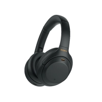Sony WH-1000XM4 - Sort Trådløs over-ear hodetelefon med ANC