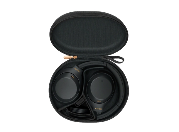 Sony WH-1000XM4 - Sort Trådløs over-ear hodetelefon med ANC 