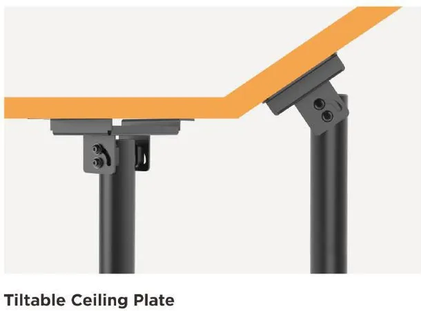 Vivolink Pro VLMC350S-B Takfeste for projektor, 25,5cm, 45kg 
