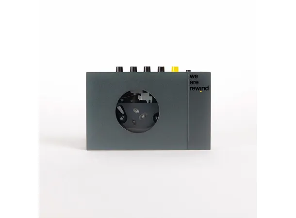 We Are Rewind Cassette Player (DEMO) Portabel kassettspiller med Bluetooth 