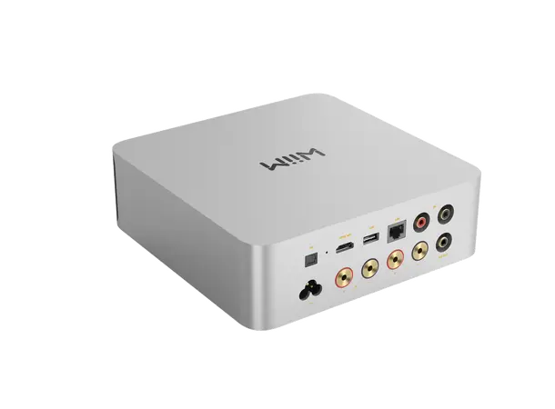 Wiim Amp Ultra - Sølvgrå Stereoforsterker med streamer og HDMI 