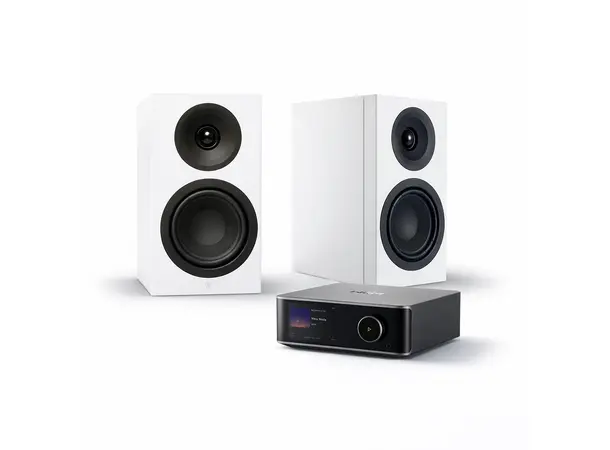 Wiim Amp Ultra / SA Signature 5 Stereopakke - Hvit 