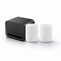 Wiim Sound Lite / Wiim Sub Pro - Hvit Stereopakke med trådløse høyttalere