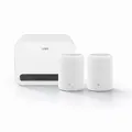 Wiim Sound Lite / Wiim Sub Pro - Hvit Stereopakke med trådløse høyttalere
