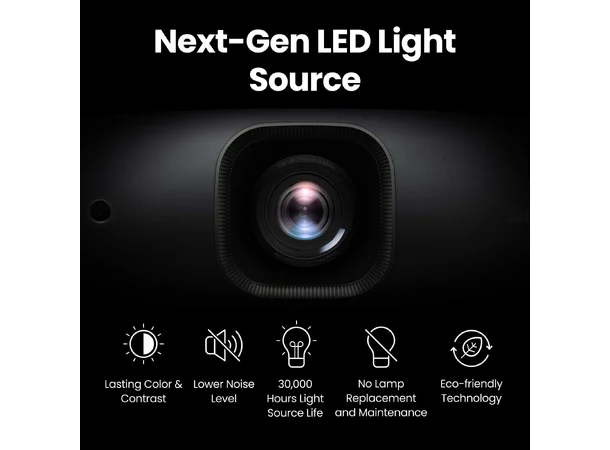 Benq W2720i 4K LED Projektor med AI optimalisering 