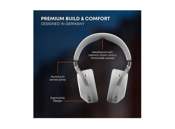 Beyerdynamic Aventho 300 - Grå Trådløs over-ear hodetelefon med ANC 