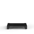 Blok Stax 2G Base - Sort piano Med hylle i sort glass