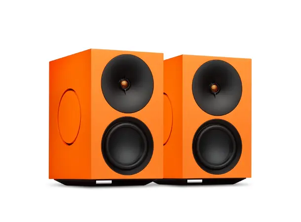 Cambridge L/R X - Orange Aktive høyttalere, Streaming, HDMI, RIAA 