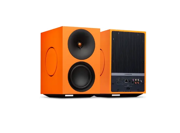 Cambridge L/R X - Orange Aktive høyttalere, Streaming, HDMI, RIAA 