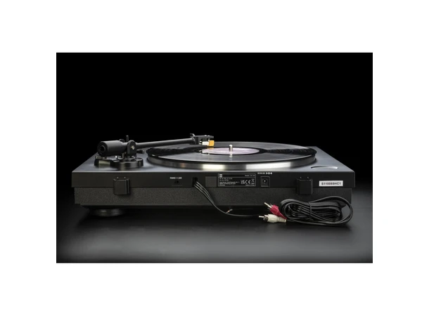Dual CS 329 - Sort Helautomatisk platespiller 