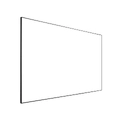 Grandview EDGE Lydtransparent 4K 12mm Rammespent lerret 294 x 166 (150")