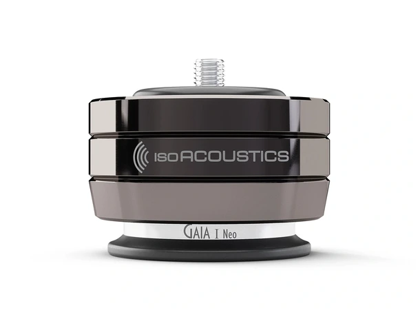 Isoacoustics Gaia I Neo - Dark Chrome 4 stk - høyttalerføtter, opp til 100 kg 