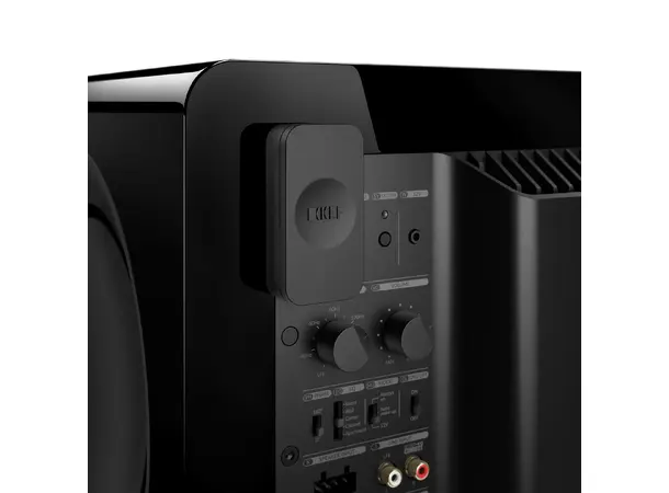 KEF KC92 - Sort høyglans Subwoofer 2x9" - Force cancelling 