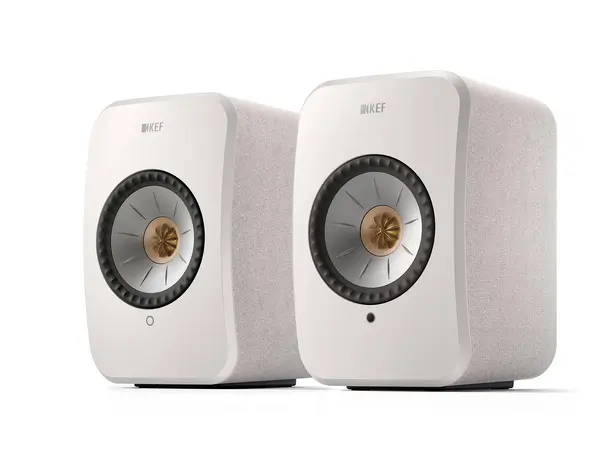 KEF LSX II - Cotton White Aktive høyttalere 