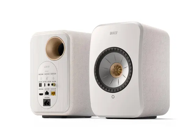KEF LSX II - Cotton White Aktive høyttalere 