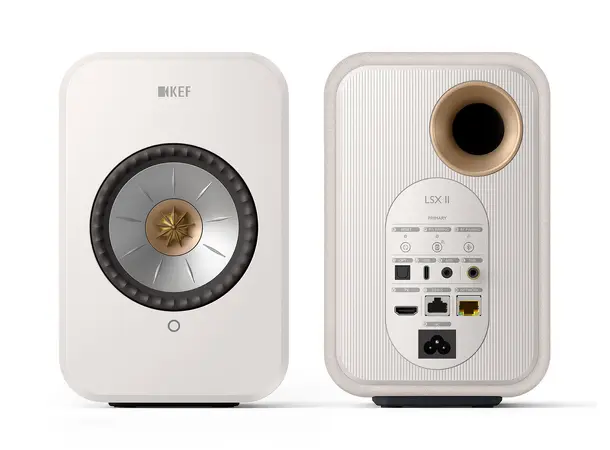 KEF LSX II - Cotton White Aktive høyttalere 