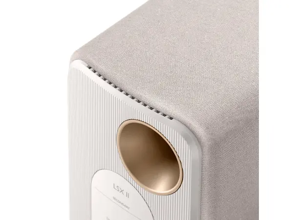 KEF LSX II - Cotton White Aktive høyttalere 