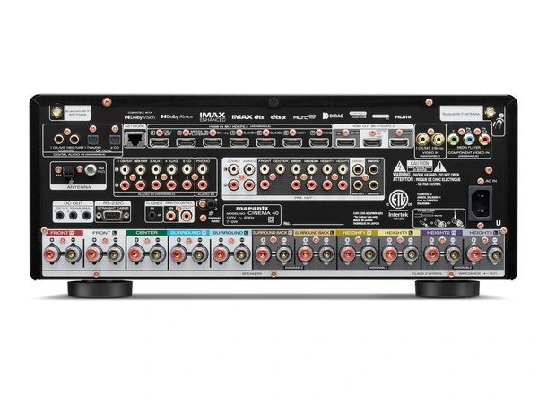 Marantz Cinema 40 - Sort Hjemmekinoreceiver 
