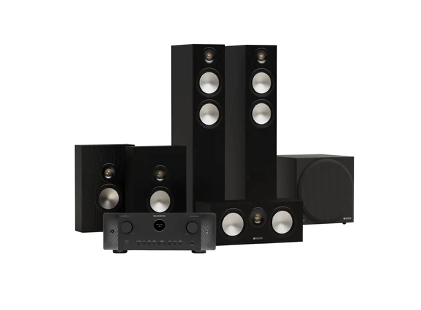 Marantz Cinema 60 / MA Bronze 7G 5.1 5.1 hjemmekinopakke med receiver - Sort 