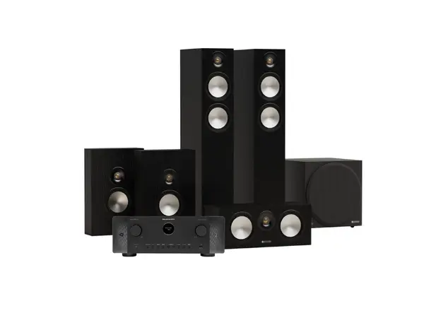 Marantz Cinema 60 / MA Bronze 7G 5.1 5.1 hjemmekinopakke med receiver - Sort 