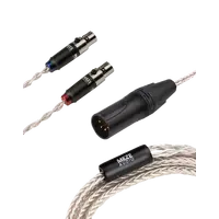 Meze 2x mini-xlr - XLR kabel Sølvbelagt PCUHD - 2,5 meter