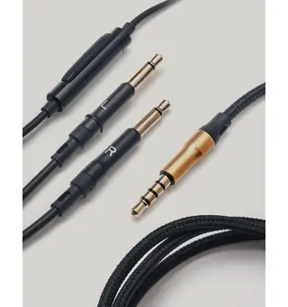 Meze 99 Classics kabel sort/gull 3 m kabel