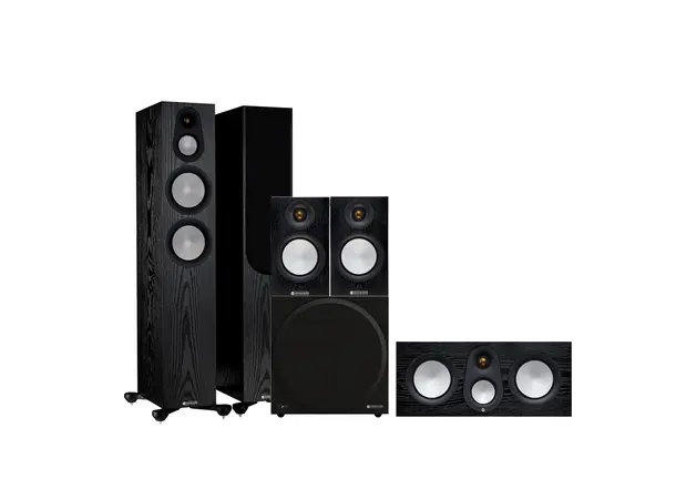 Monitor Audio Silver 300 7G 5.1 pakke Silver300, C250, 50, Vestra W12 