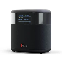 Pinell Compact PLUS - Sort Bærbar DAB+ radio med oppladbart batteri