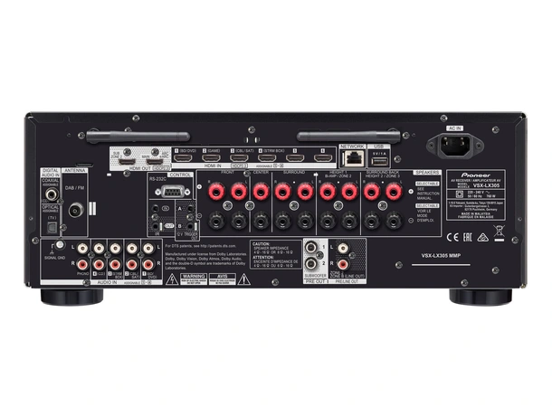 Pioneer VSX-LX305 Hjemmekinoreceiver 