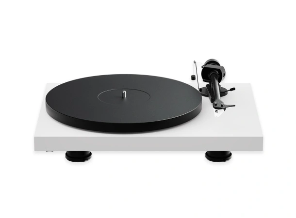 Pro-Ject Debut EVO 2 - Hvit matt Platespiller med Pick it EVO MM pickup 