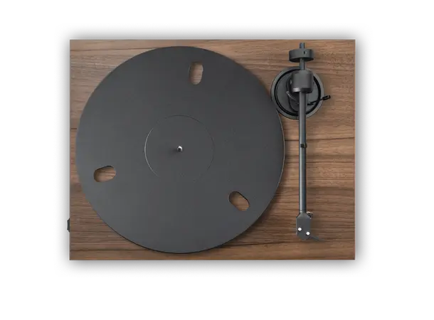 Pro-Ject E1.2 Phono - Valnøtt Platespiller med innebygget Riaa-trinn 