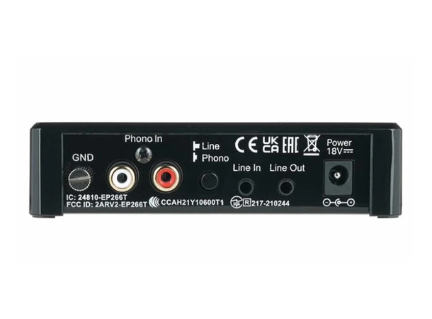 Pro-Ject Phono Box E BT5 - Sort MM RIAA-trinn med Bluetooth 