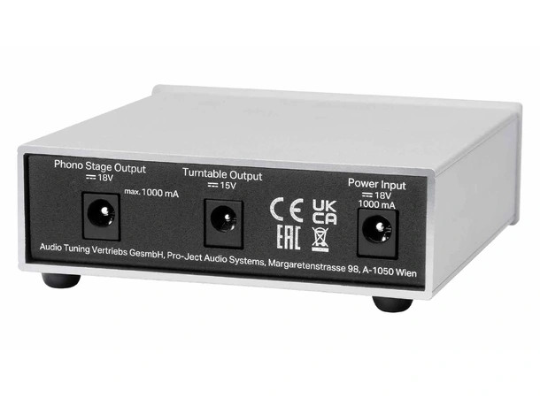 Pro-Ject Power Box S3 Phono - Sort Strømforsyning til platespiller og riaa 